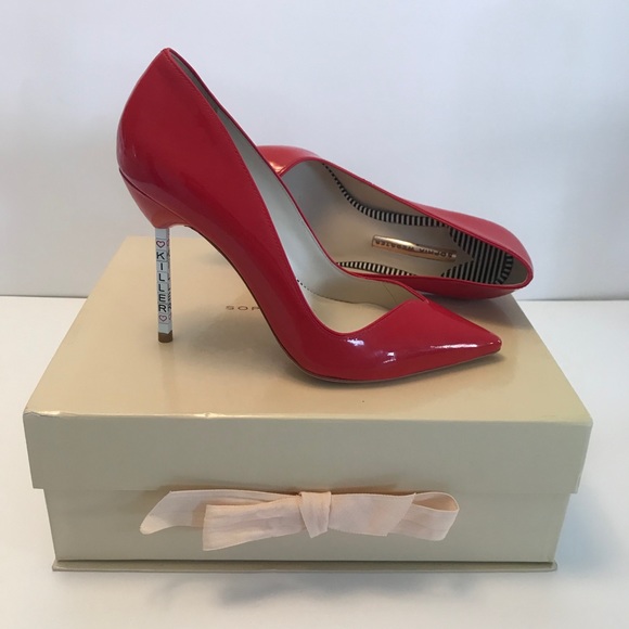 Sophia Webster Lyla “Killer” Heel, Red - Picture 1 of 5
